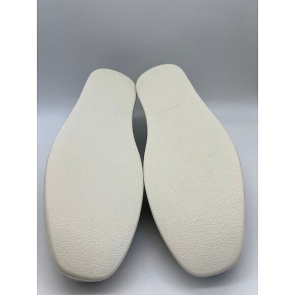 Vince Saxon Napa Leather Slip-On Sneakers Black Women's Size 9.5M - Picture 4 of 12